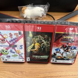 Hyrule Warriors Age of Imprisonment + Sonic X Shadows Generation + Puyo Puyo Tetris 2S for Switch 2
