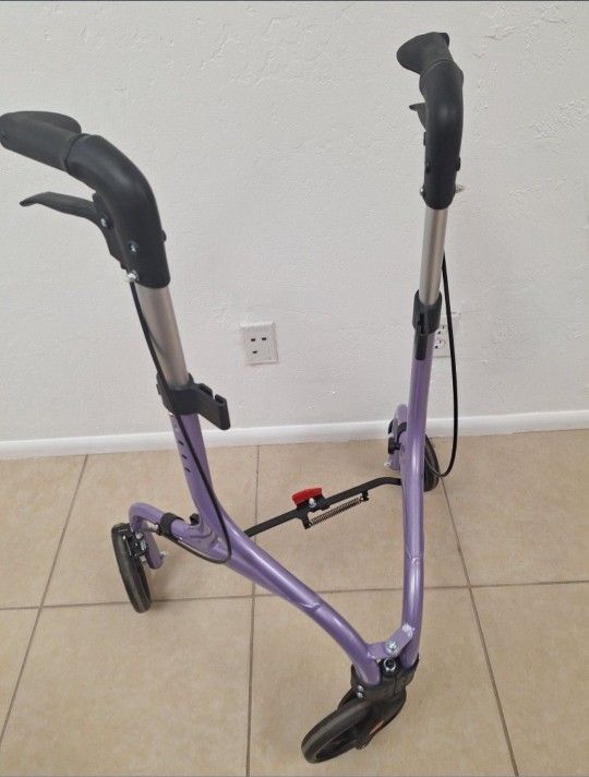 Premium 3 Wheel Rollator Walker for Seniors (NO STORAGE BAG)