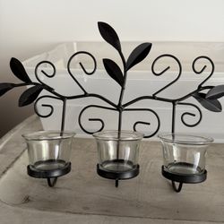 Contemporary Glass Candle Holders & Accessories