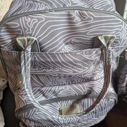 Diaper Bag With Changer And Pacifier Clip