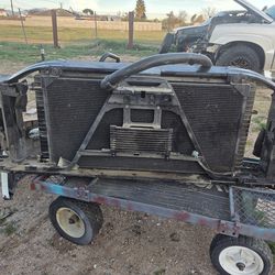 Cadillac  escalade front end  radiator fans 2005