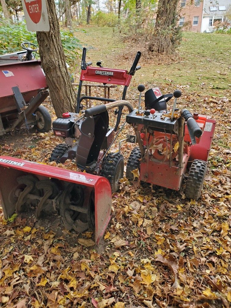 2 Snow Blowers