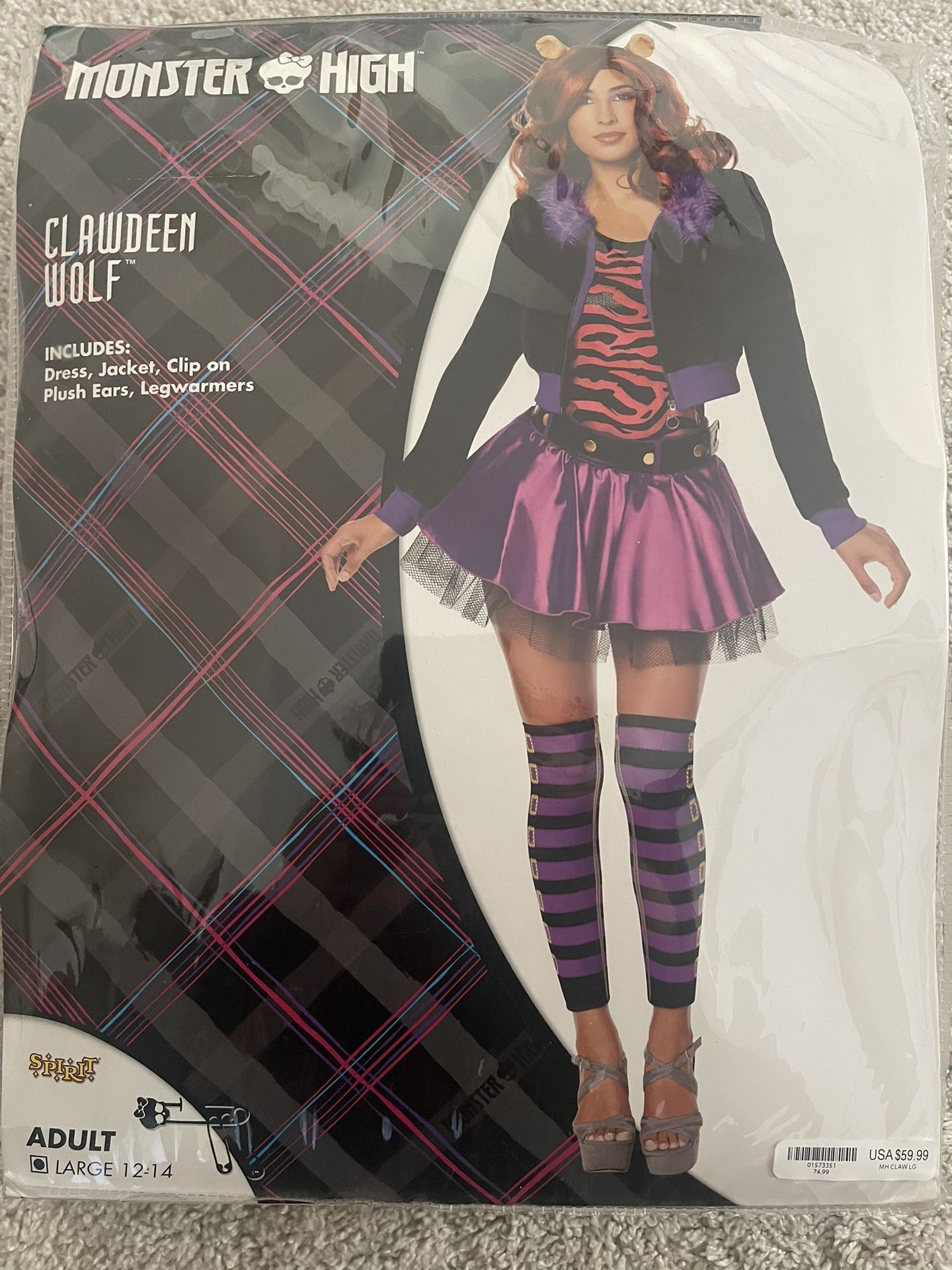 Clawdeen Wolf Costume