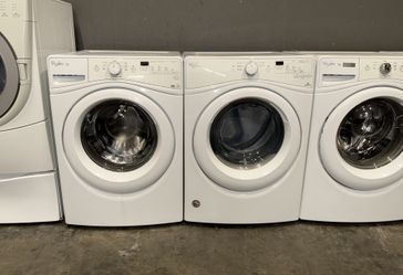 WHIRLPOOL XL CAPACITY WASHER DRYER ELECTRIC SET 