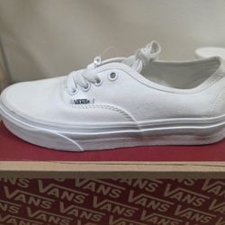 Vans Authentic True White - 4Y - Brand New