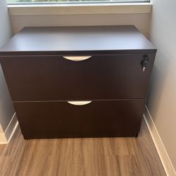 Lateral file cabinet