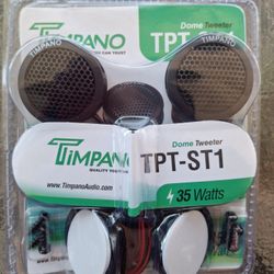 1 ½ inch Surface Car Dome Tweeters – PAIR