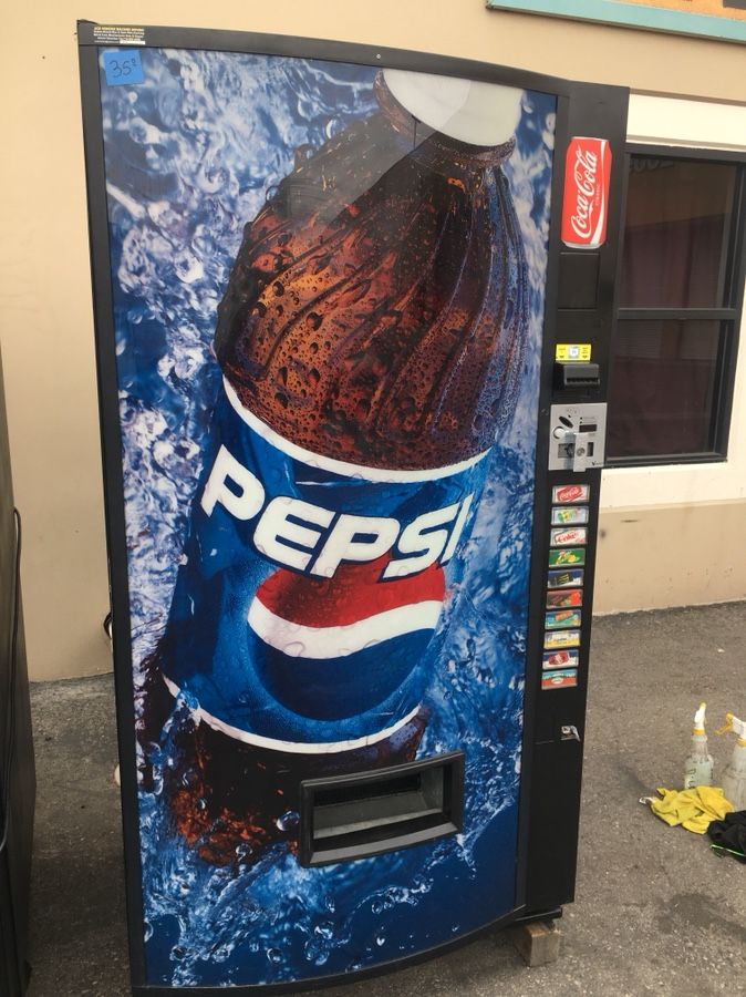 SODA AND SNACK VENDING MACHINES