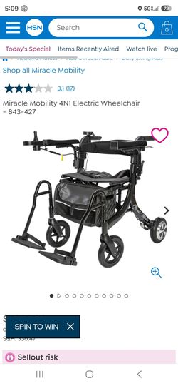 Miracle  mobility walker wheelchair