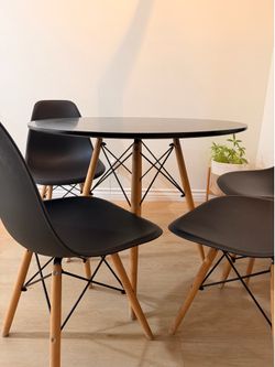 Table and chairs