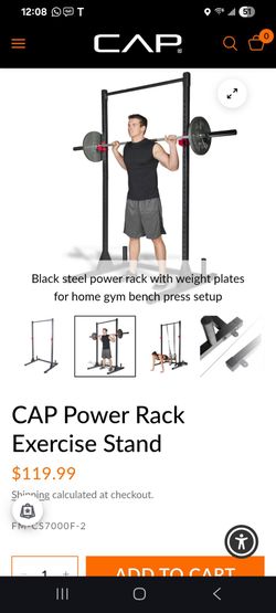 CAP Power Rack Exercise Stand