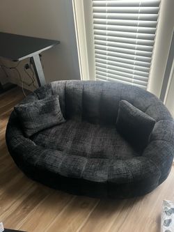 Black Loveseat Chair