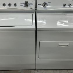 Super Capacity Matching Washer Dryer Set 