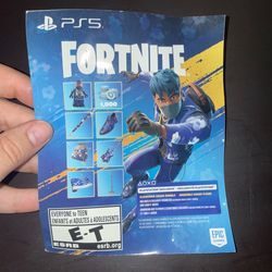 Fortnite flowering chaos bundle code for ps5