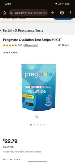 Pregmate ovulation tests 49pcs