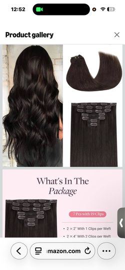 Goo Goo Hair tape in extensions