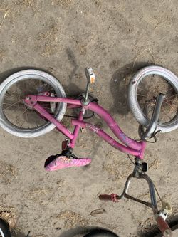 Girls bike