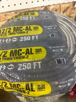 New MC Metal clad cable 12/2
