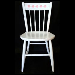 Vintage Nichols & Stone Stenciled Chair