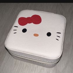  Hello Kitty Jewelry Box Jewelry Necklace Earrings Organizer Girl's Gift Cute 