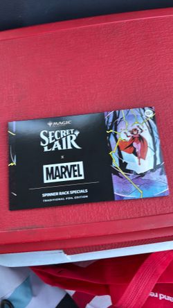 Magic secret lair unreleased early access spinner rack specials foil