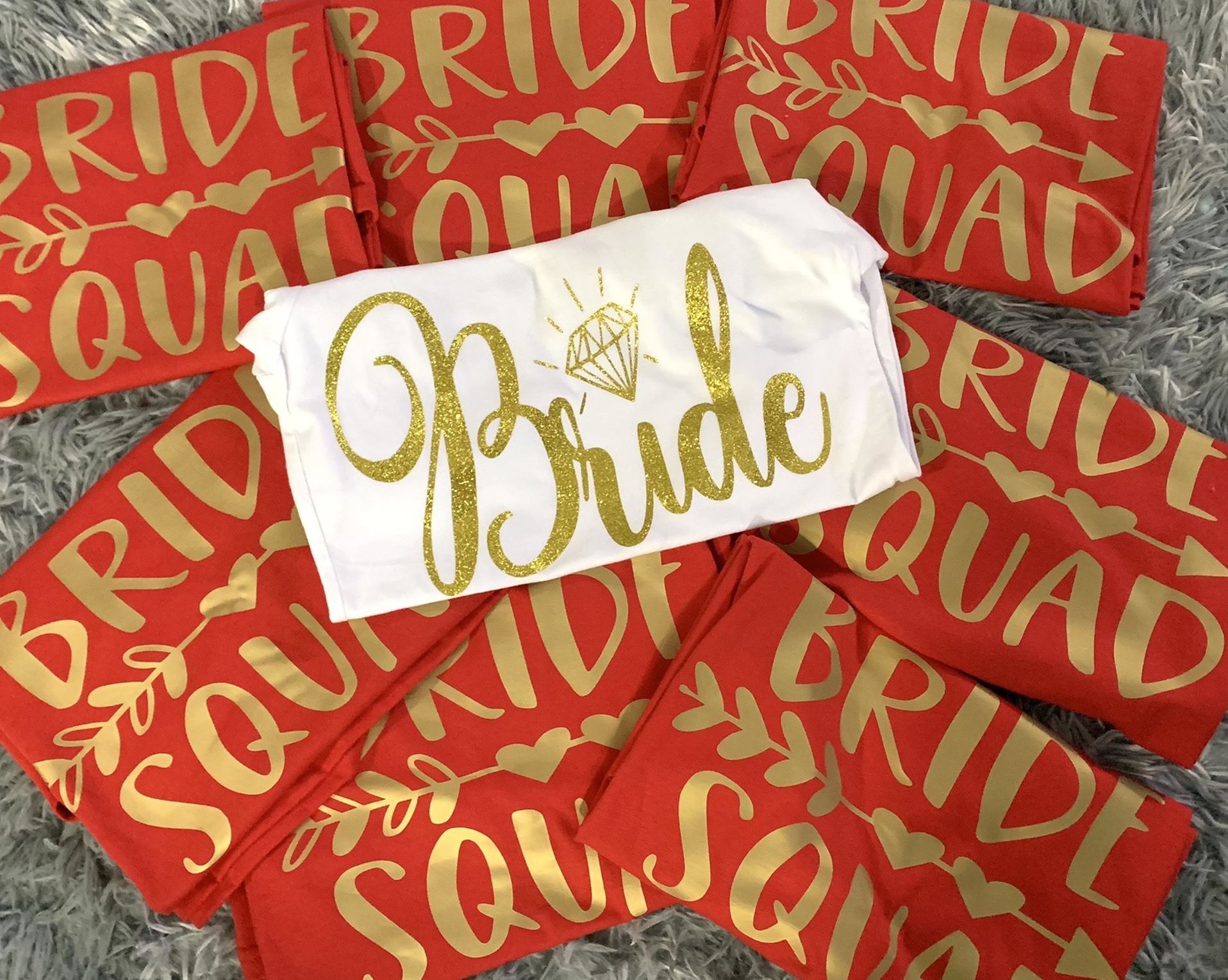 Bride/bridesmaids Shirts