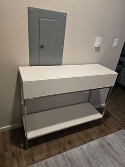 West Elm storage/console table