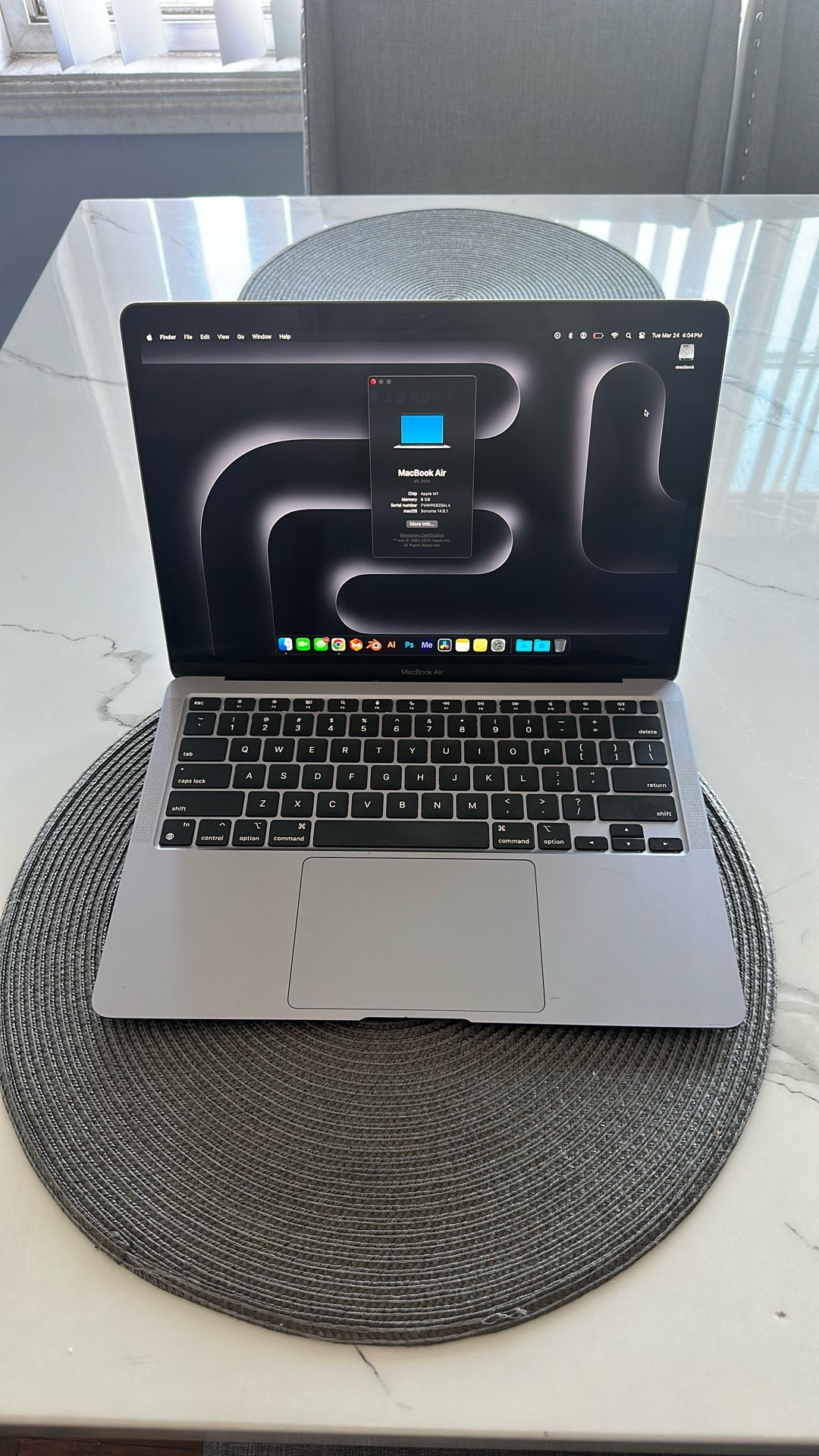 MacBook Air(2020) M1 Chip 8gb for Sale in South Gate, CA - OfferUp