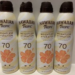 Hawaiian Tropic Weightless Hydration SPF 70 Spray (*Please Read Post Description*)