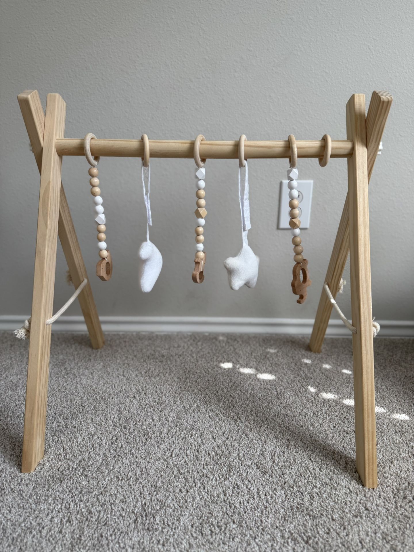 Wooden Baby Play Gym