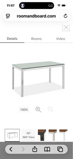 Room and Board Parsons desk table