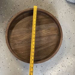 Wooden Spinning Tray 