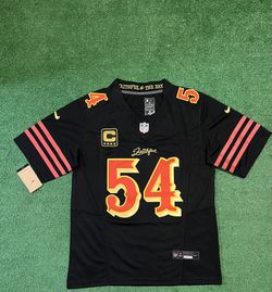 San Francisco 49ers Fred Warner Rivalry In Game Jersey 