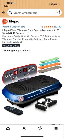 Lifepro Waver Vibration Plate Exercise Machine