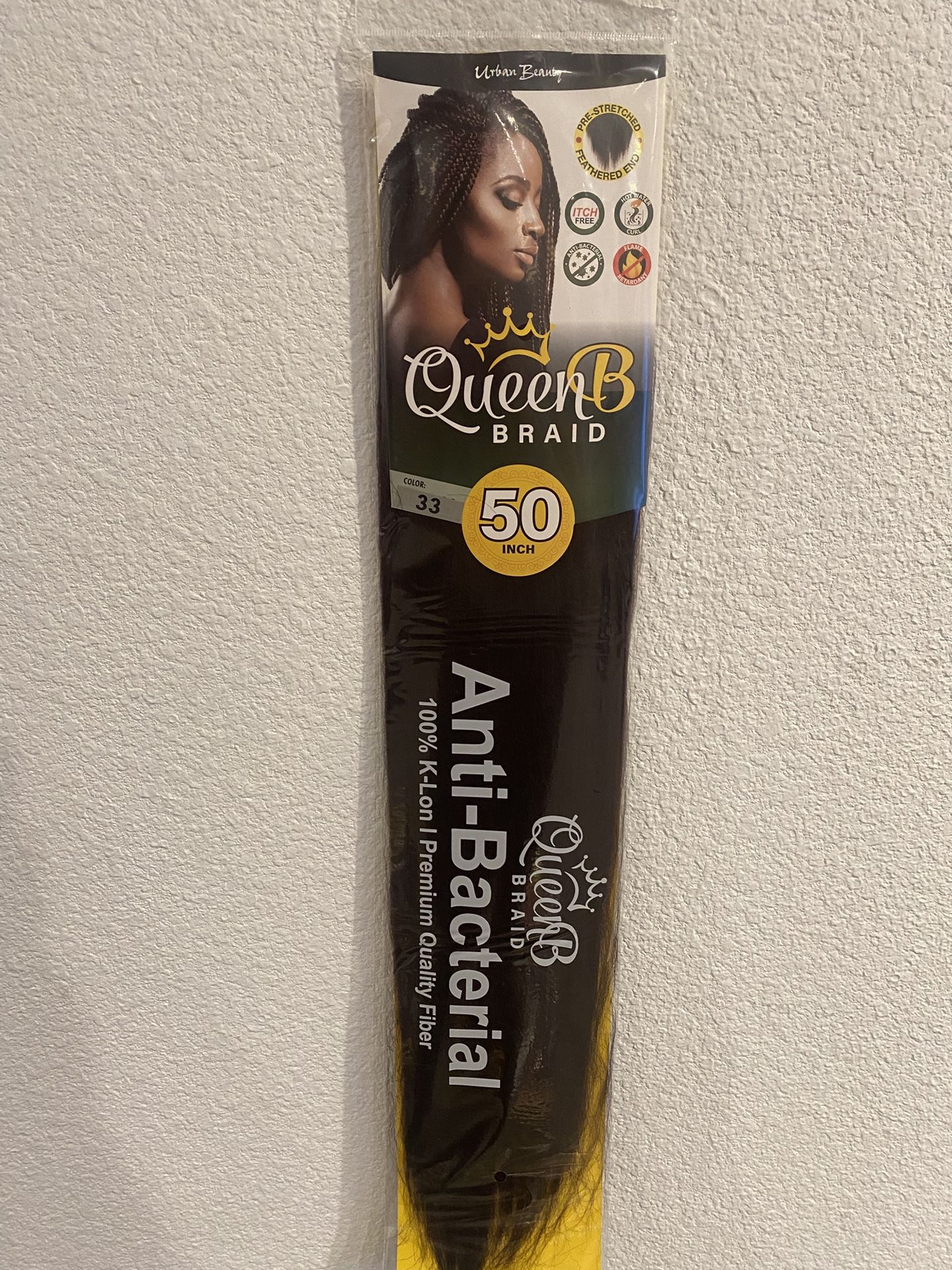 Queen B Braid Hair Extensions Color: 33 50Inch Available 35 Units $3.99 Each