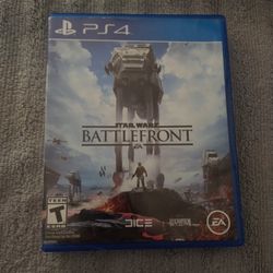 Battlefront Star Wars PS4 Game