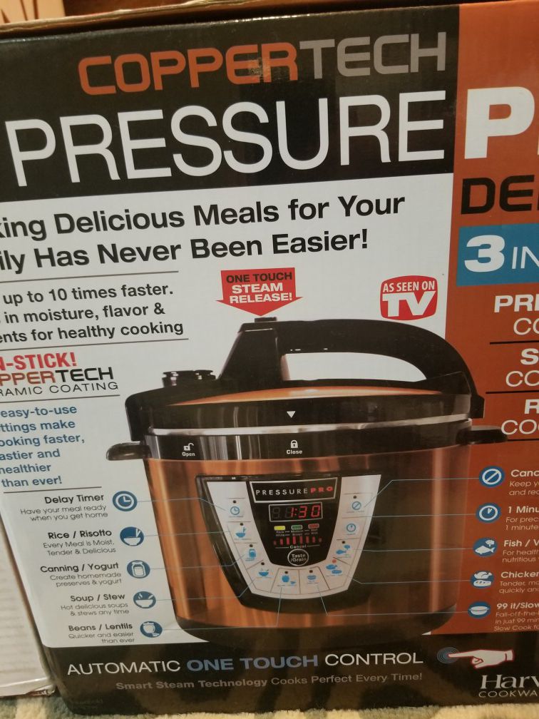 Pressure cooker new