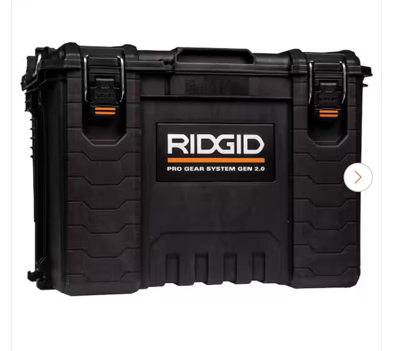 Pro Gear System Gen 2.0 Durable XL 22 in. Stackable Tool Box For Storage And Transporting