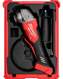 Milwaukee PACKOUT insert Milwaukee FUEL angle grinder