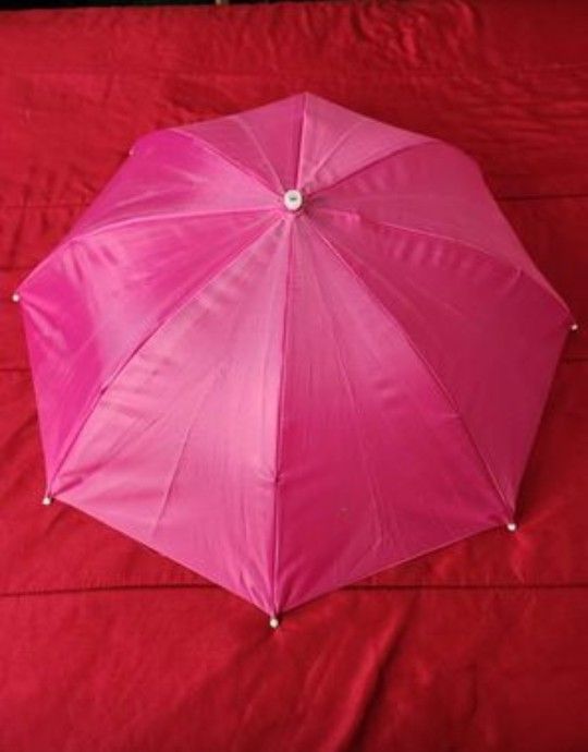 Pink Umbrella Hat