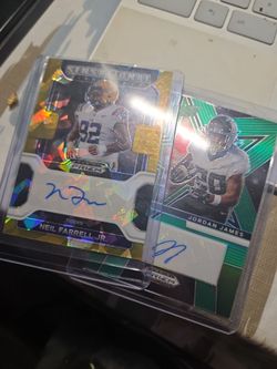 Two collectors autographed