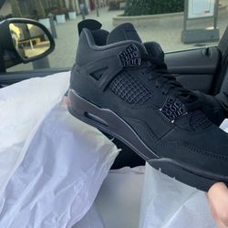Jordan 4s Black Cat 2025