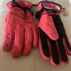 Pink Roxy Snow Gloves