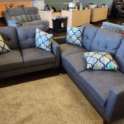 New Sofa And Loveseat