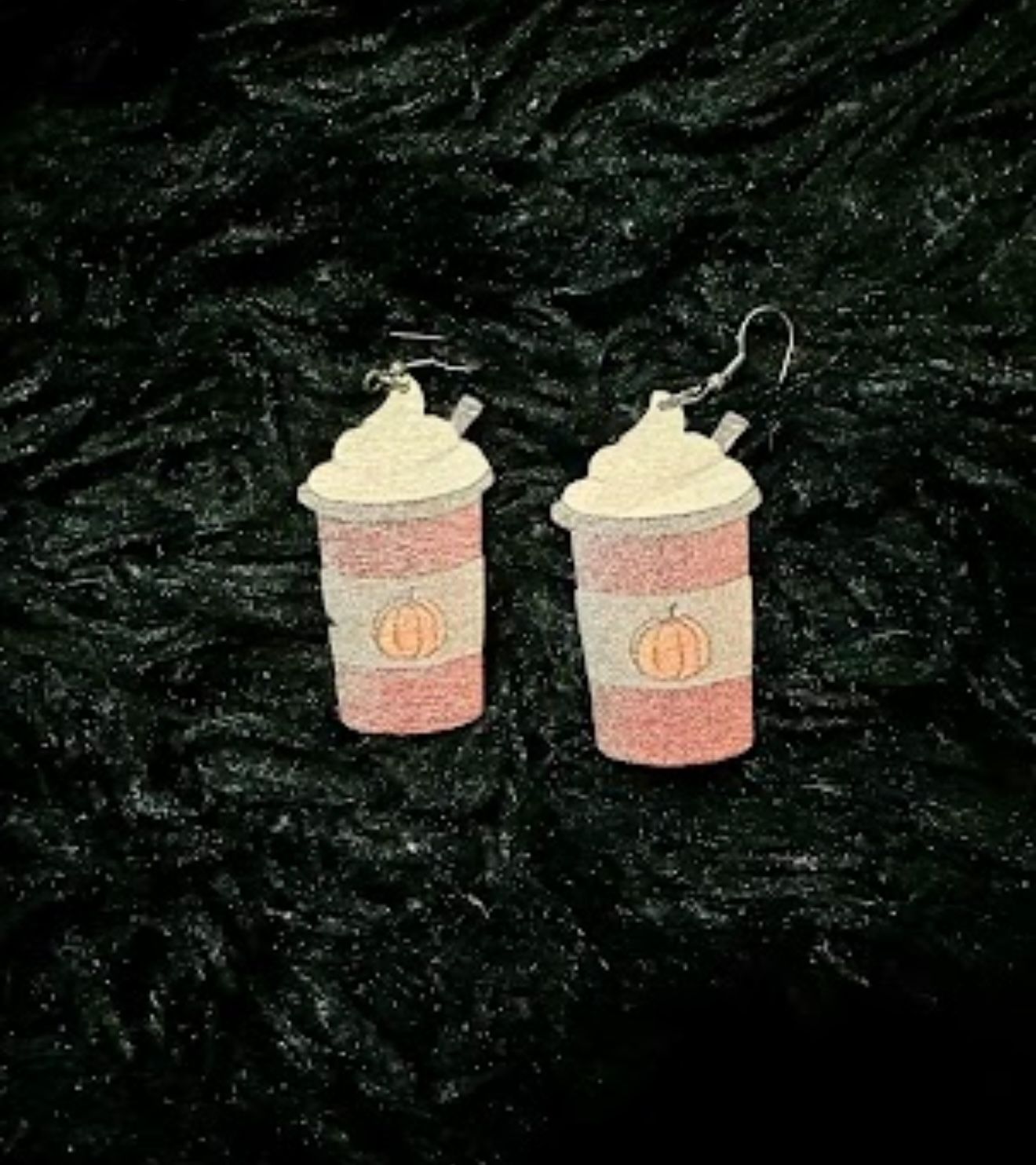 Pumpkin Latte Earrings