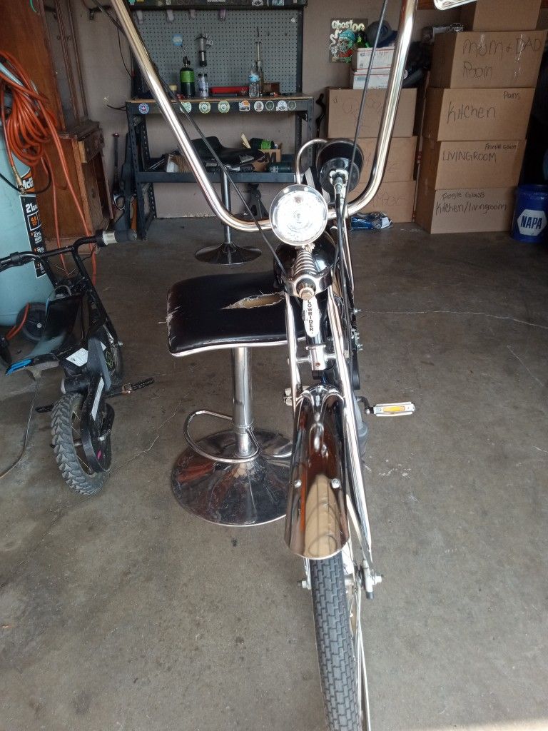 Lowrider Bike Beach Cruiser With Motor
