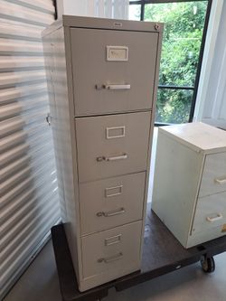 2 File Cabinets, heavy duty.