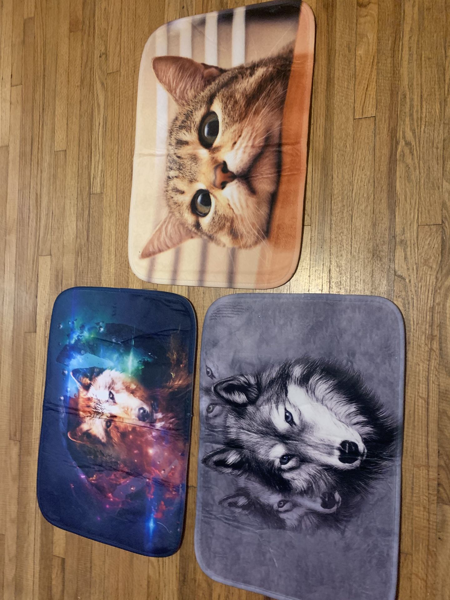 Animal floor mat