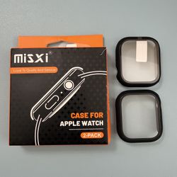 Apple Watch Series 10 / 11 (46mm) Tempered Glass Case 2-Pack – Black