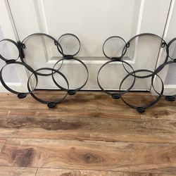 Set Of Two Metal Candle Holder !!! 24” X 24” 